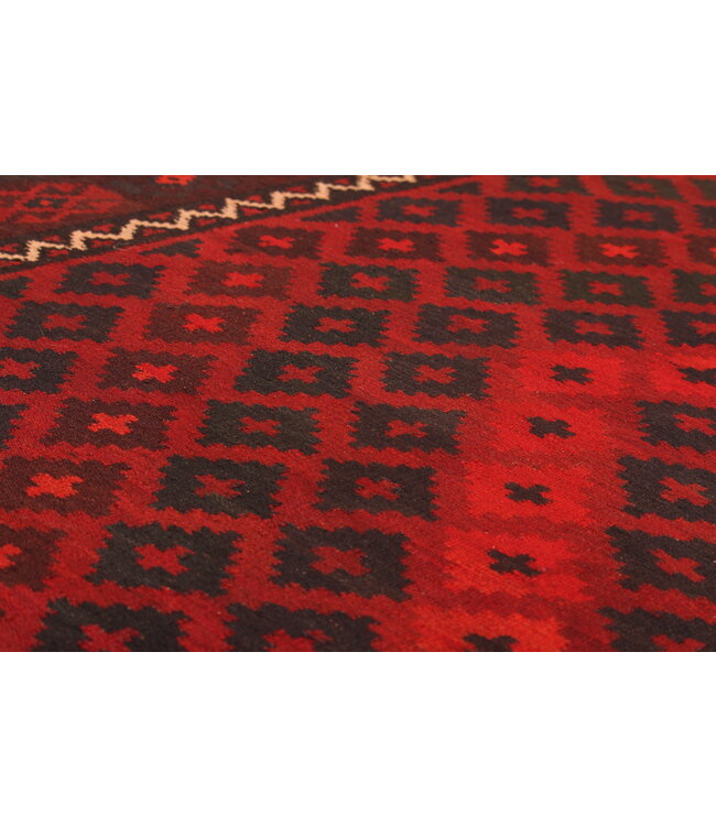 313x238 cm  Vintage-Kelim im alten Stil Handgewebter Kelim-Teppich Maimana