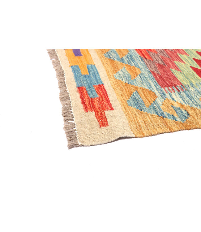 260x174 cm Handgewebter Traditioneller Kelim Teppich Woll