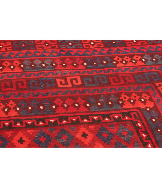 310x245 cm Old style vintage kelim Handwoven Kilim carpet Maimana