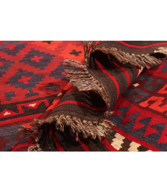 310x245 cm Old style vintage kelim Handwoven Kilim carpet Maimana