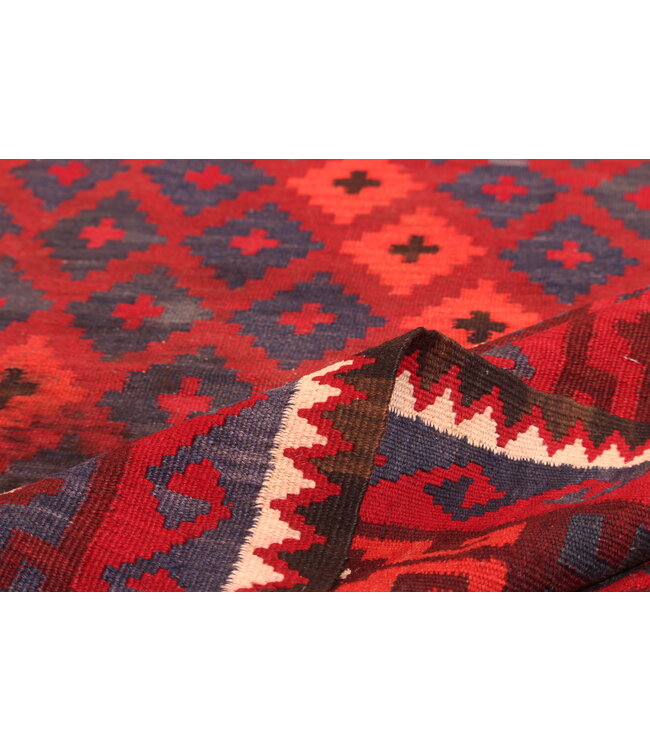 310x245 cm Old style vintage kelim Handwoven Kilim carpet Maimana