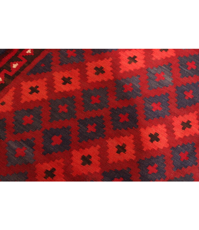 310x245 cm Old style vintage kelim Handwoven Kilim carpet Maimana