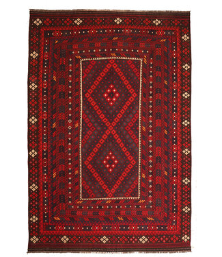 Kelimshop 422x275 cm  Old style vintage kelim Handwoven Kilim carpet Maimana