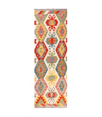 Kelimshop 197x67 cm Handwoven Kelim Runner Wool Rug