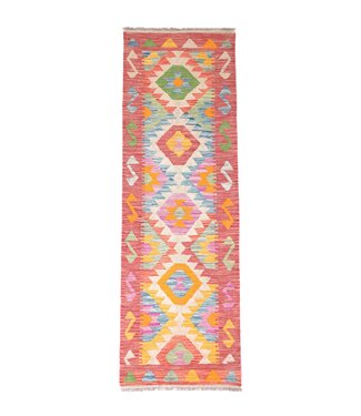 Kelimshop 200x64 cm Handwoven Kelim Runner Wool Rug Kelimshop 200x64 cm Handwoven Kelim Runner Wool Rug
