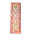 Kelimshop 200x64 cm Handgeweven Kelim Loper  Wol  Vloerkleed Tapijt