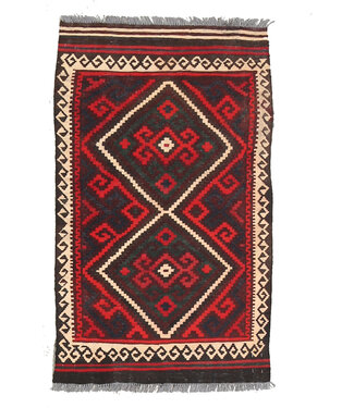 Kelimshop 140x82 cm  Old style vintage kelim Handwoven Kilim carpet Maimana