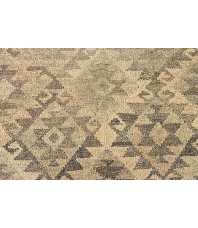 196x149  cm Handgewebter Kelim-Teppich Natürlicher Wolle