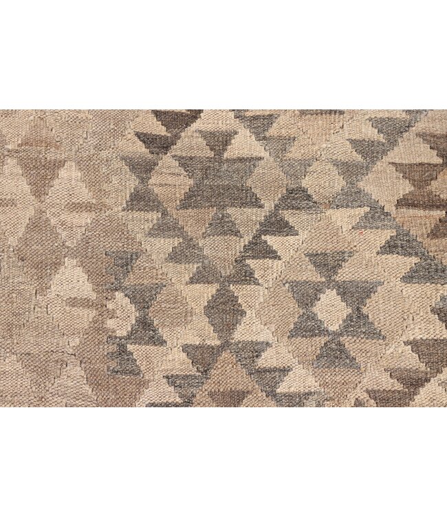 196x139  cm Handgewebter Kelim-Teppich Natürlicher Wolle