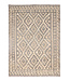 Kelimshop 198x150 cm Handwoven Natural  Wool Kelim Area Rug