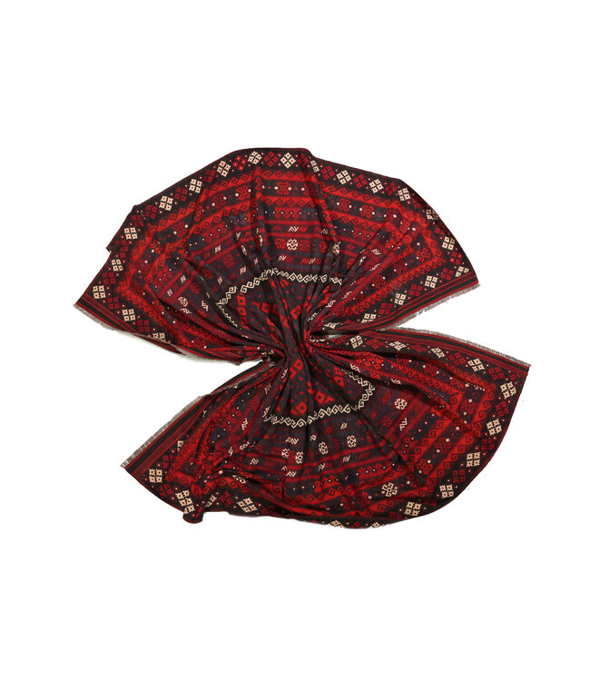 412x315 cm Oude stijl vintage kelim Handgeweven Kelim tapijt Maimana