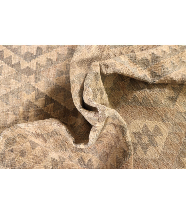 200x162 cm Handgewebter Kelim-Teppich Natürlicher Wolle