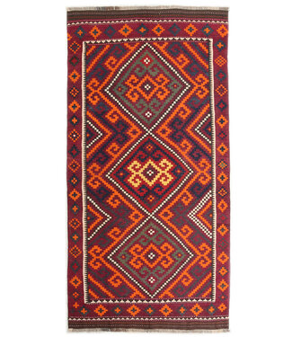 Kelimshop 332x174 cm Oude stijl vintage kelim Handgeweven woll Kelim Maimana