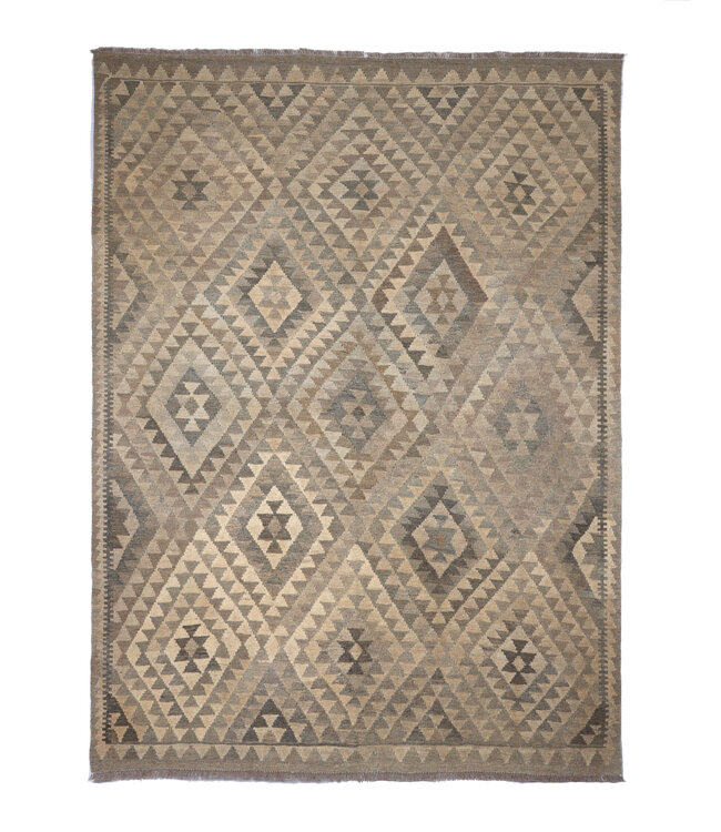 230x170 cm Handgewebter Kelim-Teppich Natürlicher Wolle