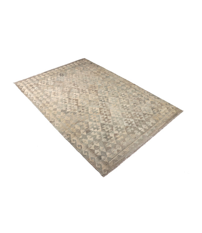 250x156 cm Handgewebter Kelim-Teppich Natürlicher Wolle