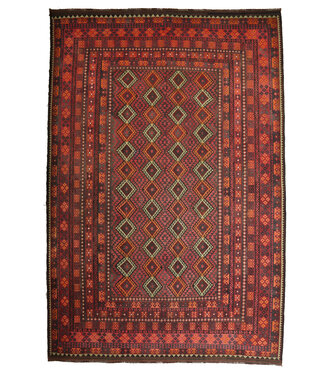 Kelimshop 452x306 cm  Old style vintage kelim Handwoven Kilim carpet Maimana