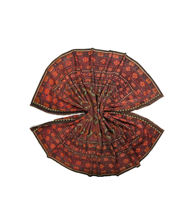 452x306 cm Oude stijl vintage kelim Handgeweven Kelim tapijt Maimana