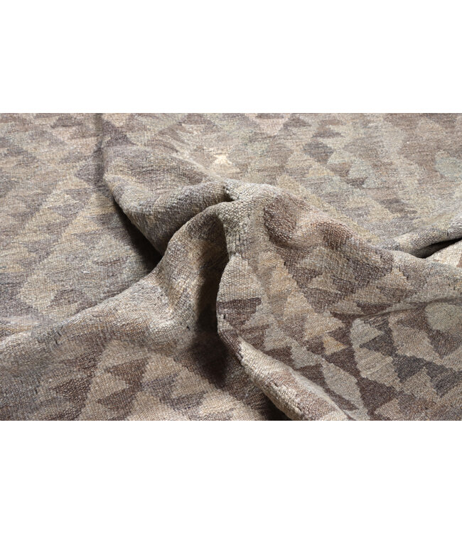 234x173 cm Handgewebter Kelim-Teppich Natürlicher Wolle