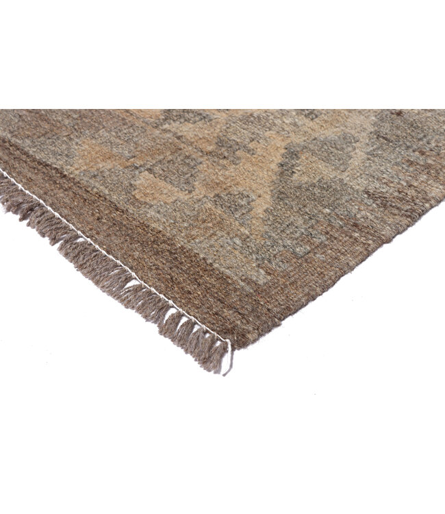237x165 cm Handwoven Natural  Wool Kelim Area Rug
