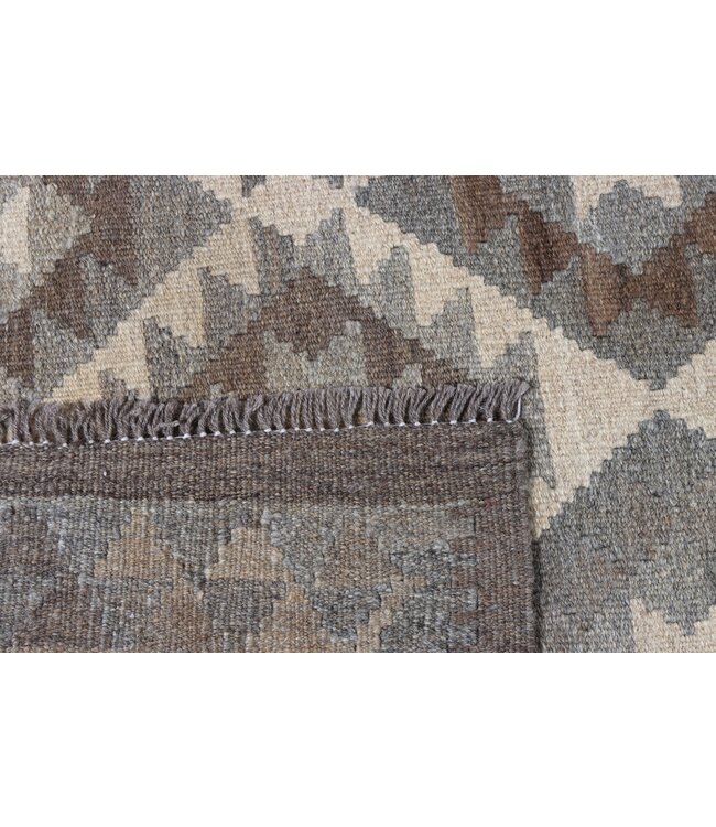 237x165 cm Handwoven Natural  Wool Kelim Area Rug