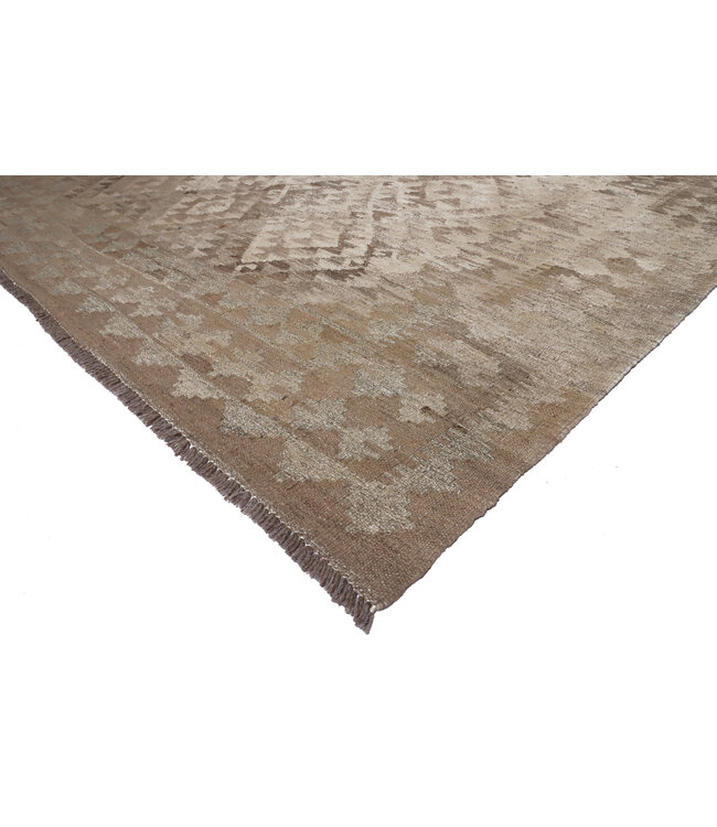 254x170 cm Handwoven Natural  Wool Kelim Area Rug