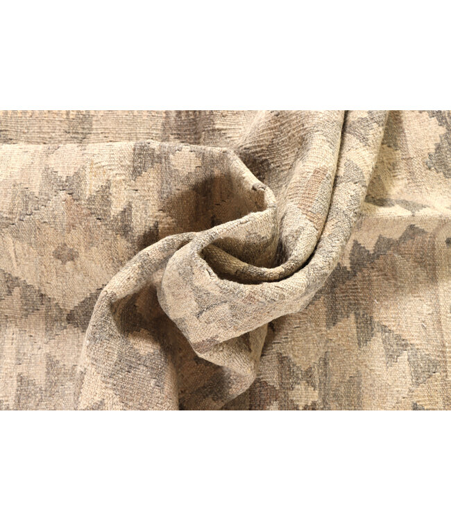 200x145  cm Handwoven Natural  Wool Kelim Area Rug