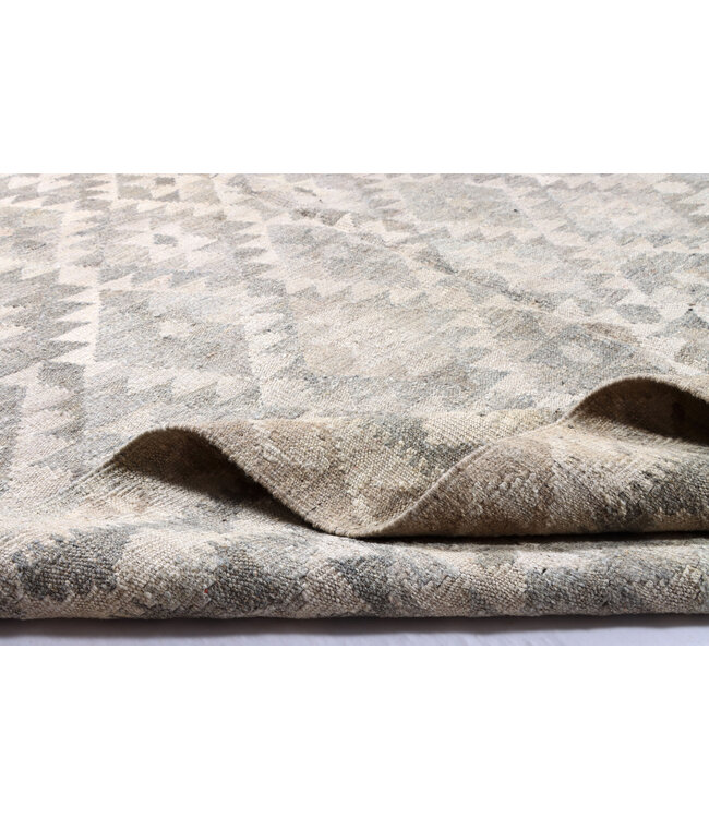 200x149 cm Handwoven Natural  Wool Kelim Area Rug