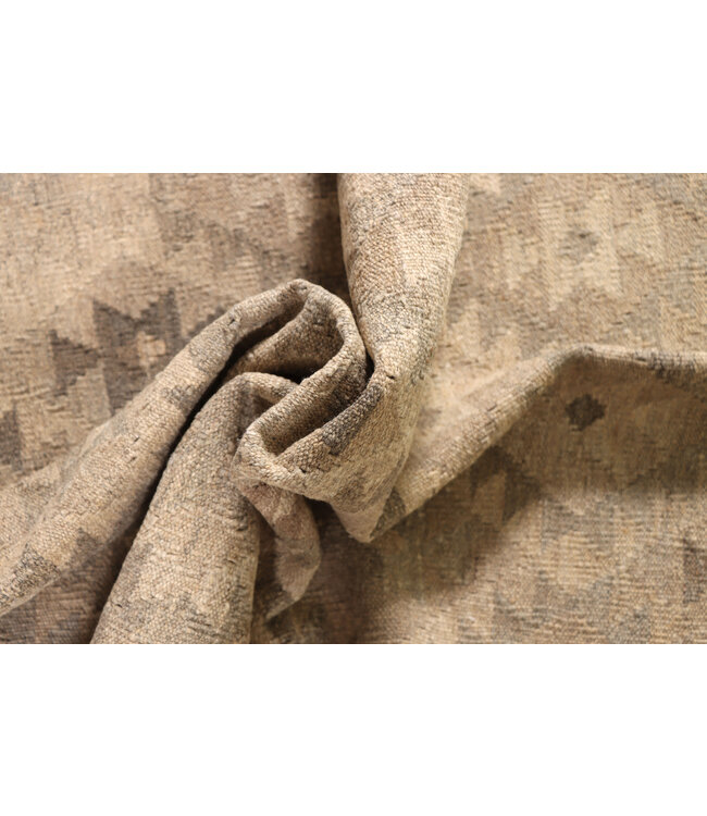 202x144 cm Handgewebter Kelim-Teppich Natürlicher Wolle