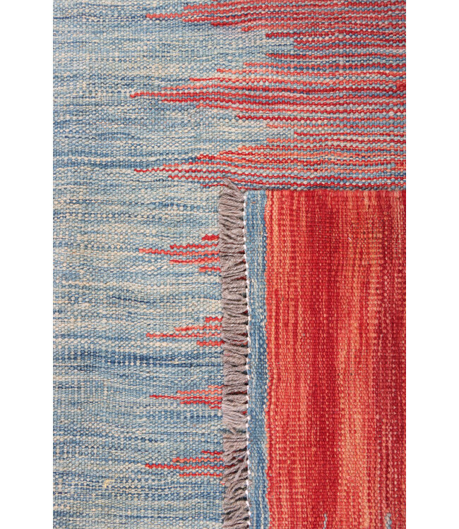 152x150 cm Handgeweven Moderne  Wollen Kelim Tapijt