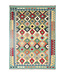 Kelimshop 198x149 cm Handwoven Traditional Kelim Area Rug Wool Carpet