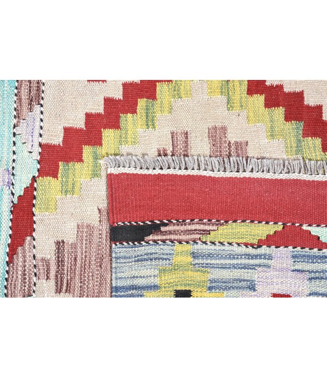 260x179 cm Handgewebter Traditioneller Kelim Teppich Woll