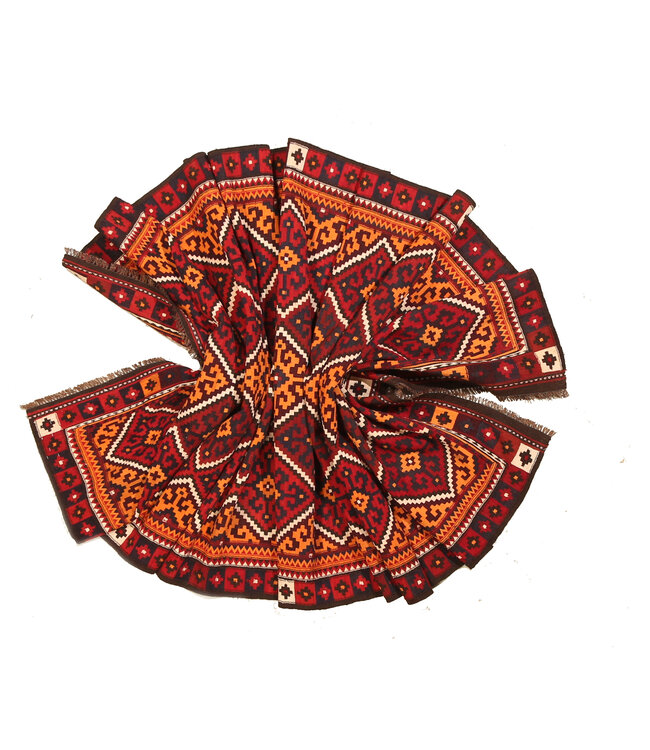 Old style vintage kelim Runner Handwoven wool Kilim Maimana