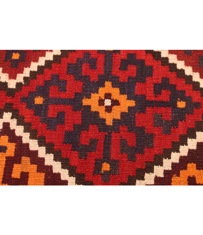 Old style vintage kelim Runner Handwoven wool Kilim Maimana