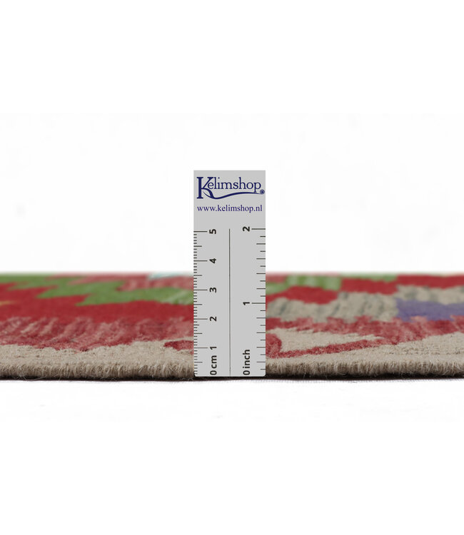 255x170 cm Handgewebter Traditioneller Kelim Teppich Woll