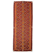 Kelimshop 417x150cm Old style vintage kelim Runner Handwoven wool Kilim Maimana