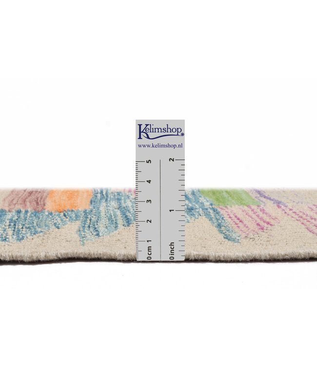 255x168 cm Handwoven Traditional Kelim Area Rug Wool Carpet