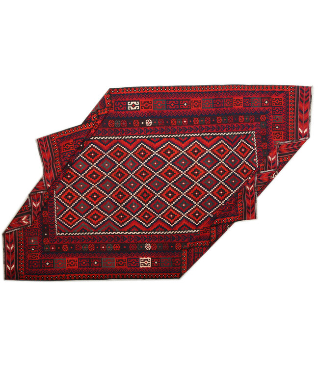 477x295 cm Vintage Kelim teppich im alten Stil aus 100 % Wolle