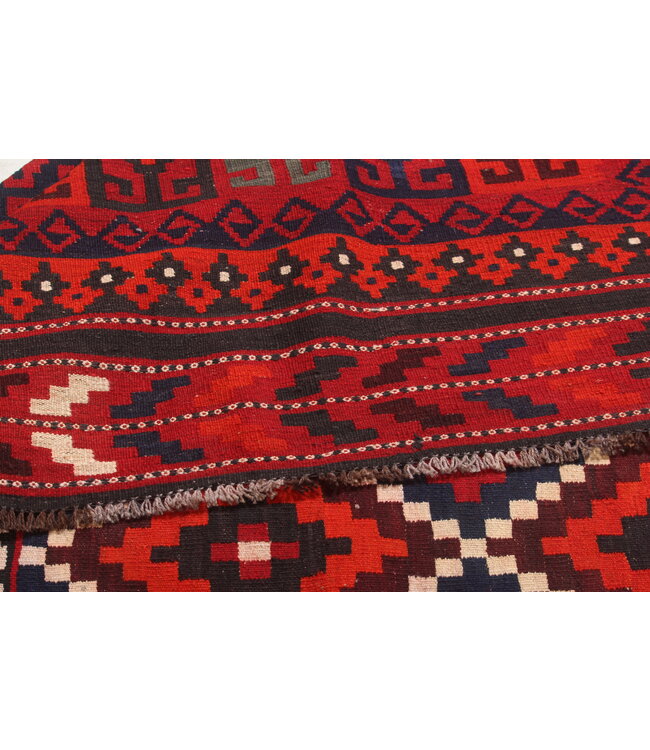 477x295 cm Vintage Kelim teppich im alten Stil aus 100 % Wolle