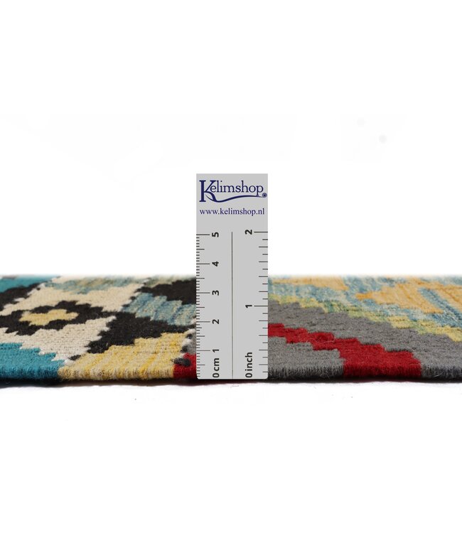 247x178 cm Handgewebter Traditioneller Kelim Teppich Woll