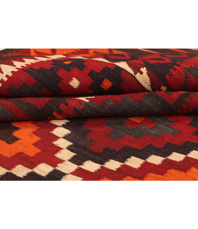 439x237 cm  Vintage Kilim Old style 100% wool Kilim Rug Maimana