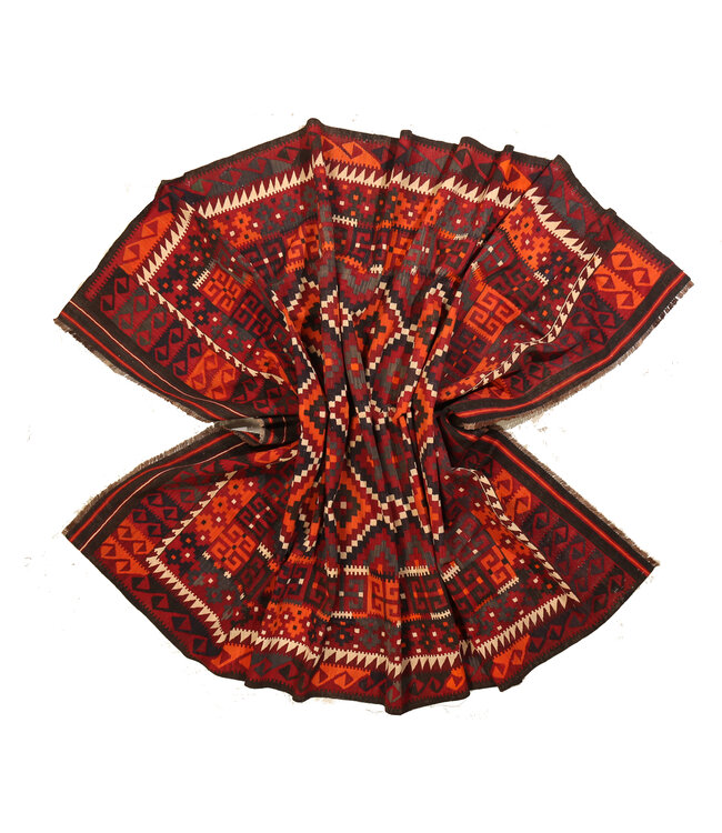 439x237 cm  Vintage Kilim Old style 100% wool Kilim Rug Maimana