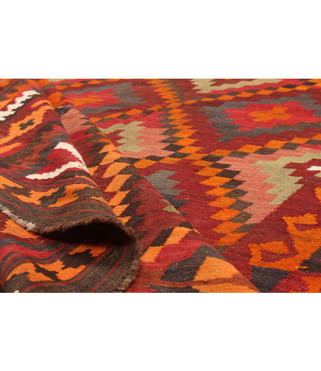 331x223 cm  Vintage Kilim Old style 100% wool Kilim Rug Maimana
