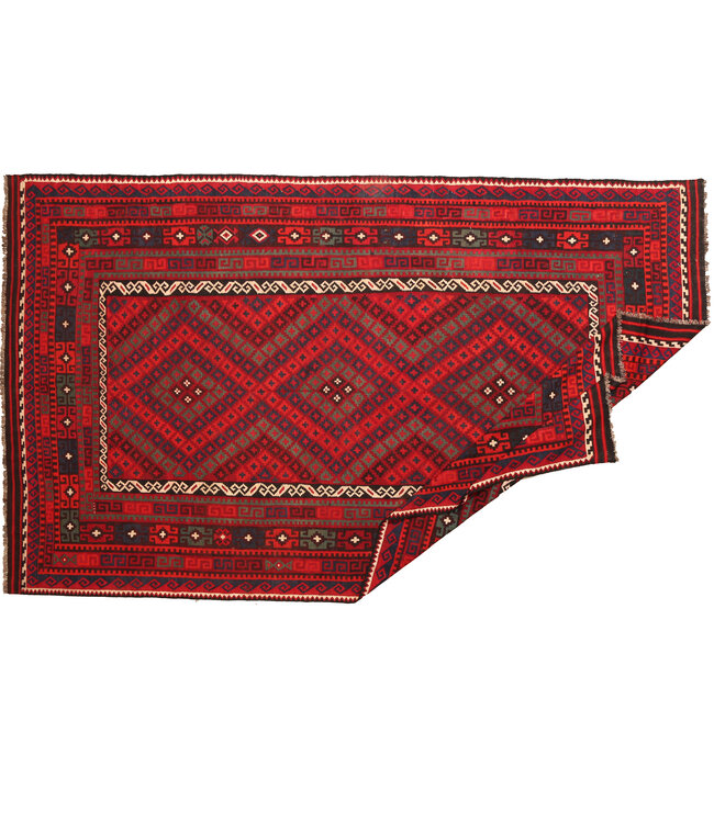 403x240 cm  Vintage Kilim Old style 100% wool Kilim Rug Maimana