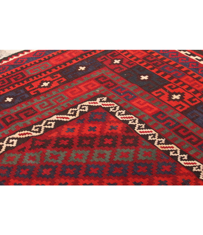 403x240 cm  Vintage Kilim Old style 100% wool Kilim Rug Maimana