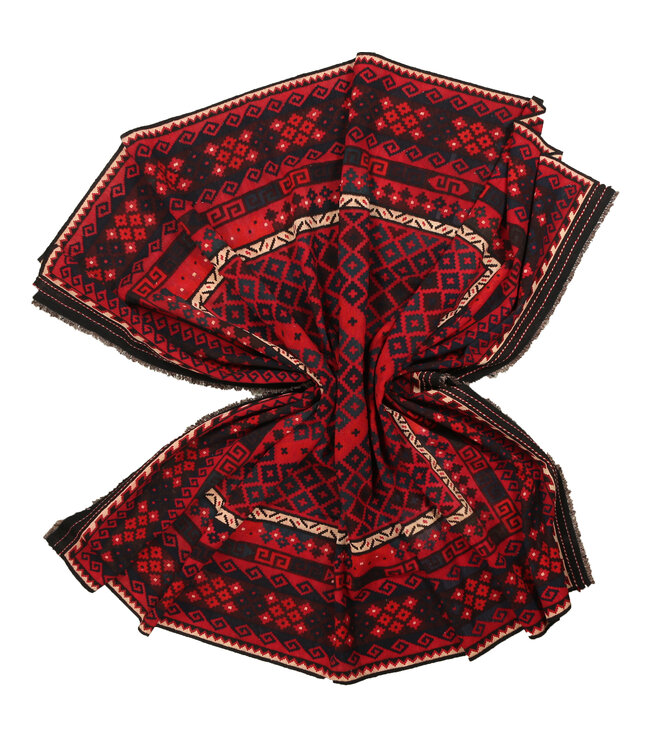 402x261 cm  Vintage Kilim Old style 100% wool Kilim Rug Maimana    -