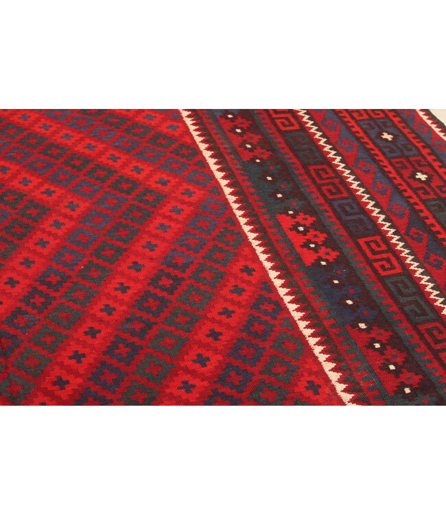 433x244cm Vintage Kelim Oude stijl 100% wollen Kelim Tapijt Maimana