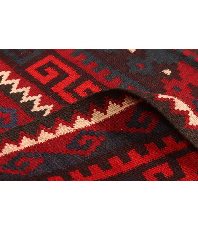 433x244cm Vintage Kelim teppich im alten Stil aus 100 % Wolle Maimana