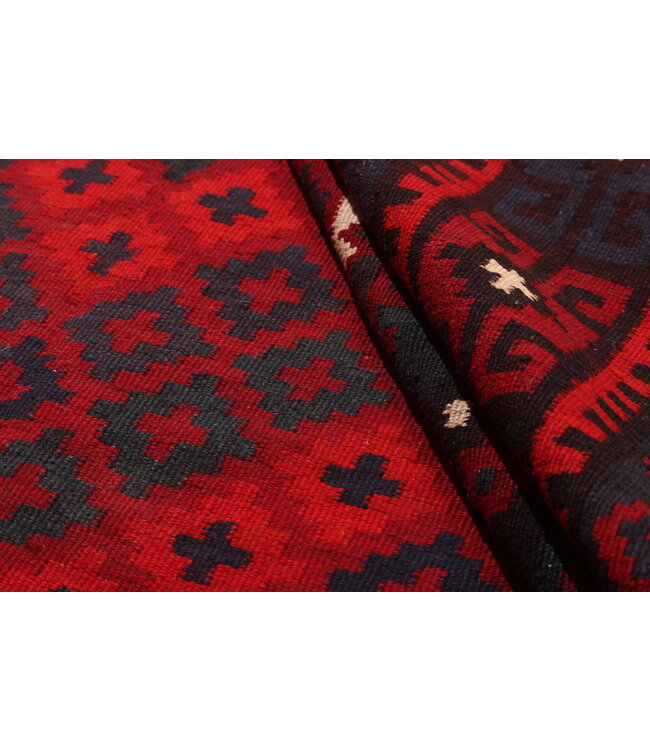 433x244cm Vintage Kelim Oude stijl 100% wollen Kelim Tapijt Maimana