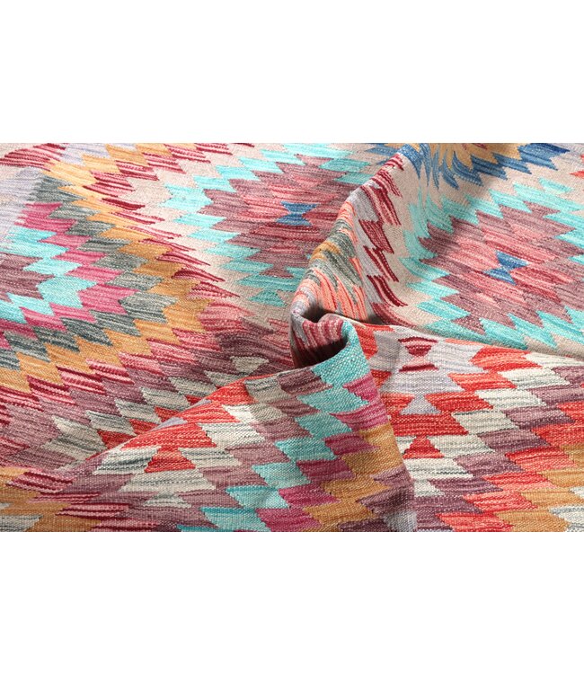 247x173 cm Handgewebter Traditioneller Kelim Teppich Woll