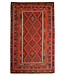 Kelimshop 437x263cm  Vintage Kelim teppich im alten Stil aus 100 % Wolle Maimana
